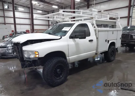 2003 Dodge Ram 2500 Slt/Laramie/St из США, поврежденный, VIN 3D7KA26633G785360